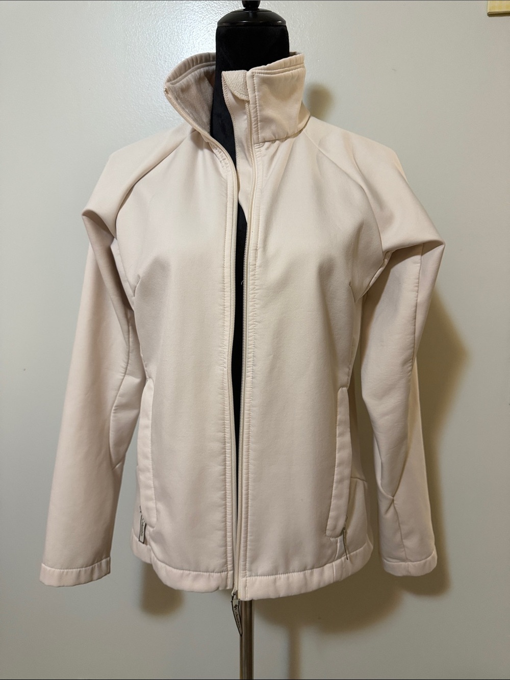 Columbia Cream Softshell Utility Jacket